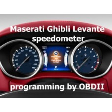 S7.60 CarProg software for Maserati Ghibli Levante instrument programming by OBDII